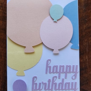 Handmade birthday card
