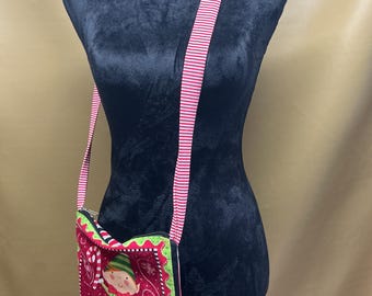 Hand made Christmas crossbody bag