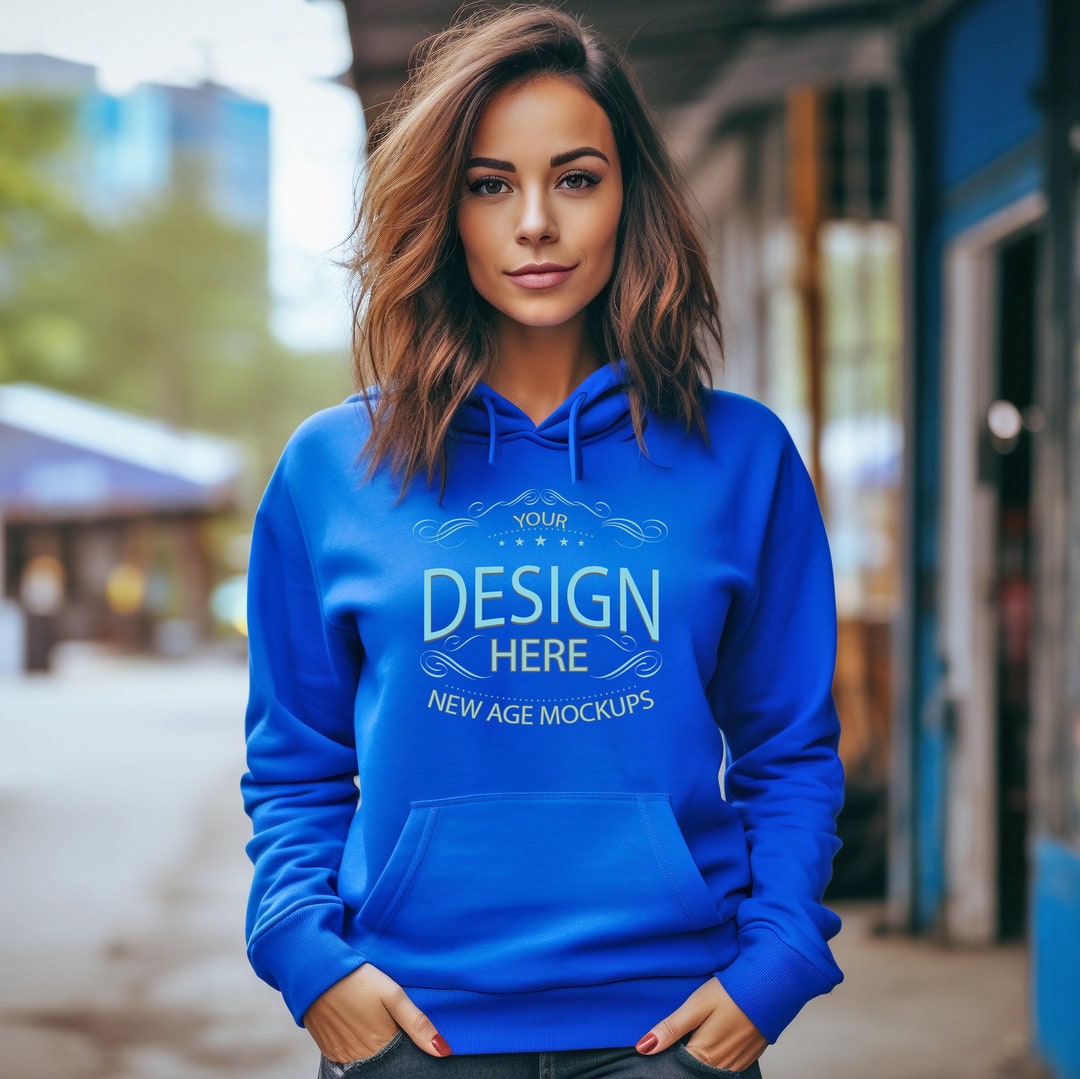 Royal Blue Gildan 18500 Hoodie Mockup Gildan 18500 Mockup - Etsy