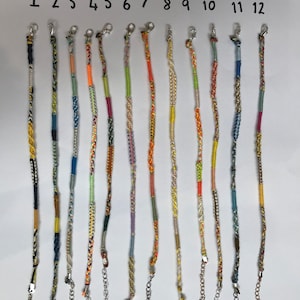 Tobilleras hechas a mano