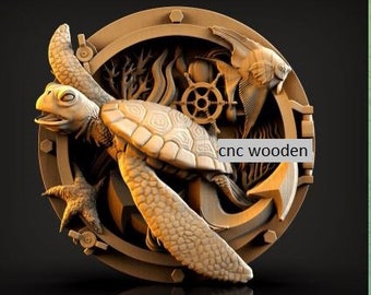 Turtle 3d Stl Model Cnc Router Engraver Artcam Aspire Cnc Files Turtle 3d Stl Model Cnc Router Engraver Artcam Aspire Cnc Files