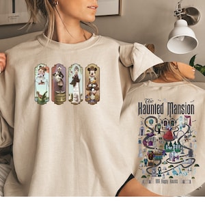Haunted Mansion Sweatshirt - Etsy Haunted Mansion Sweatshirt - Etsy