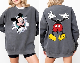 Comfort Colors® Vintage Mickey Mouse Shirt, Funny Disney Graphic Tee, Retro Cartoon T-Shirt, Cute Mickey Gift, Classic Disney Shirt