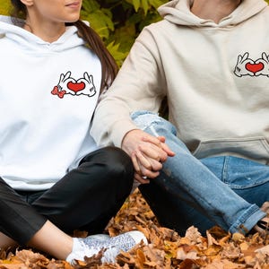 Disney Minnie-Mickey Costomizable Sweatshirt,Disney Family Matching,Disney Shirt,Gift For Family,Disney Adventure,Disney Hoodie,Mickey Shirt