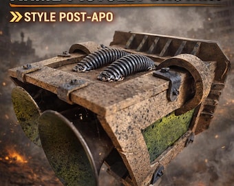 Portable Air 2 Horn Blaster | Impact train - Post-apocalyptic - Noise makers
