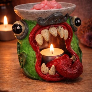 Essentiële olie diffuser - Wierookbrander - GREEN MONSTER