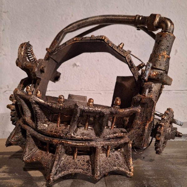 SAW | Horror props costume | Reverse Bear Trap | Lambert Du Décor