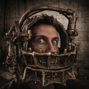 SAW | Horror props costume | Reverse Bear Trap | Lambert Du Décor