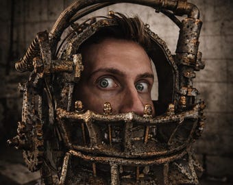 SAW | Horror-Requisitenkostüm | Umgekehrte Bärenfalle | Lambert Du Décor