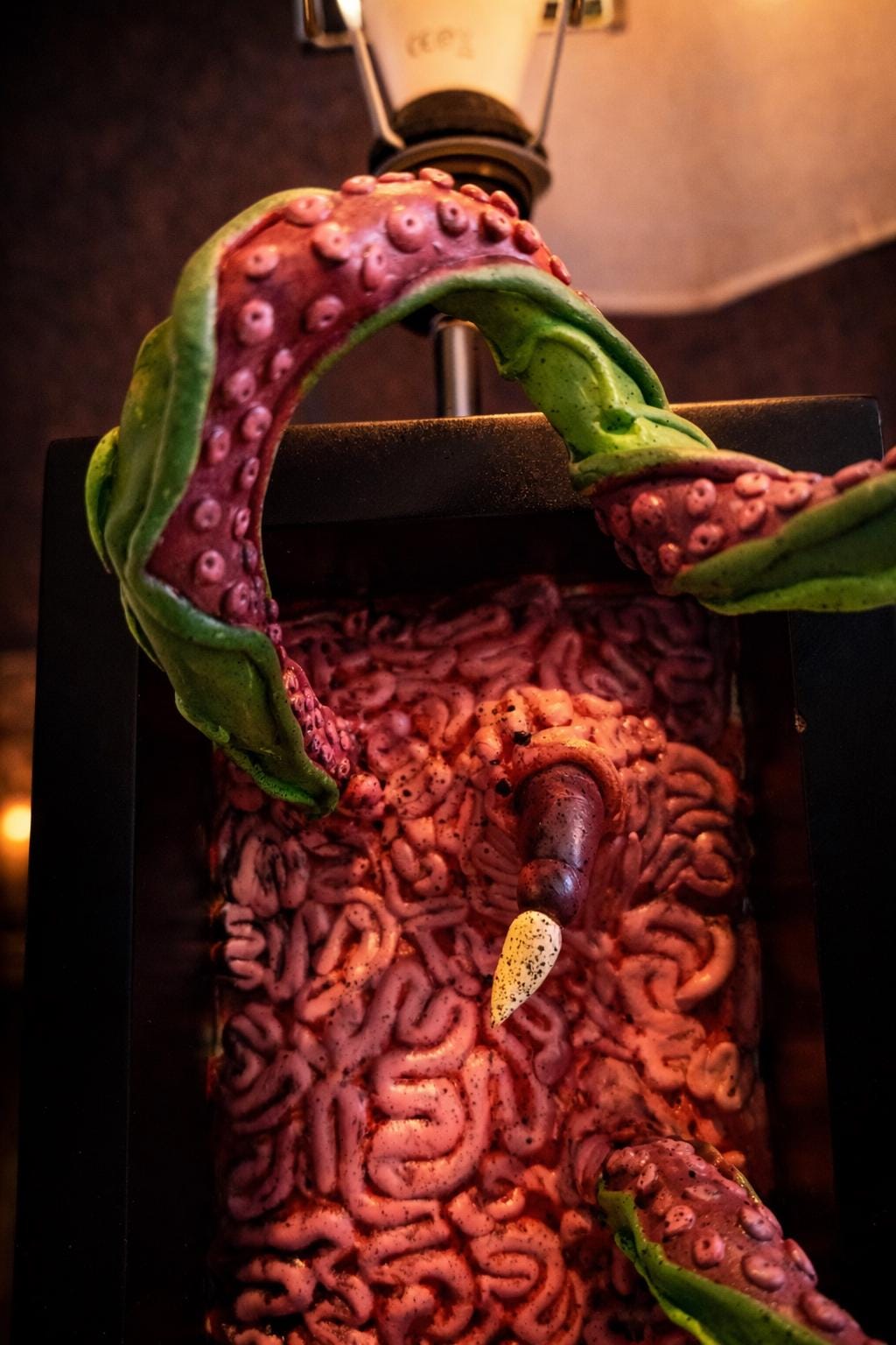 Lampshade | Brain Monster - Halloween Props - Etsy