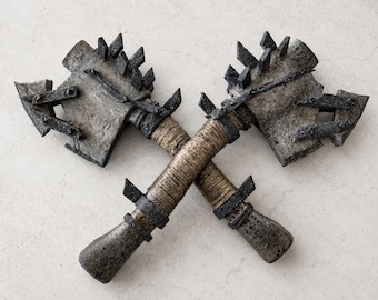 Post-apocalyptic Hachette – Mad Max-style foam and wood weapon – Horror cosplay accessory – Apocalypse prop