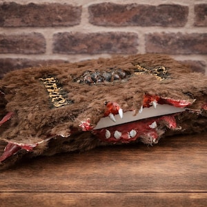 Pusty notatnik A5 Harry Potter – Księga potworów – Kreatywny dziennik, szkicownik, magiczny notatnik, pomysł na prezent dla fana fantasy