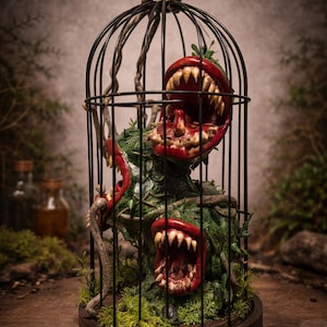 GABBIA PER PIANTE CARNIVORE | Pianta carnivora | Oggetti di scena horror