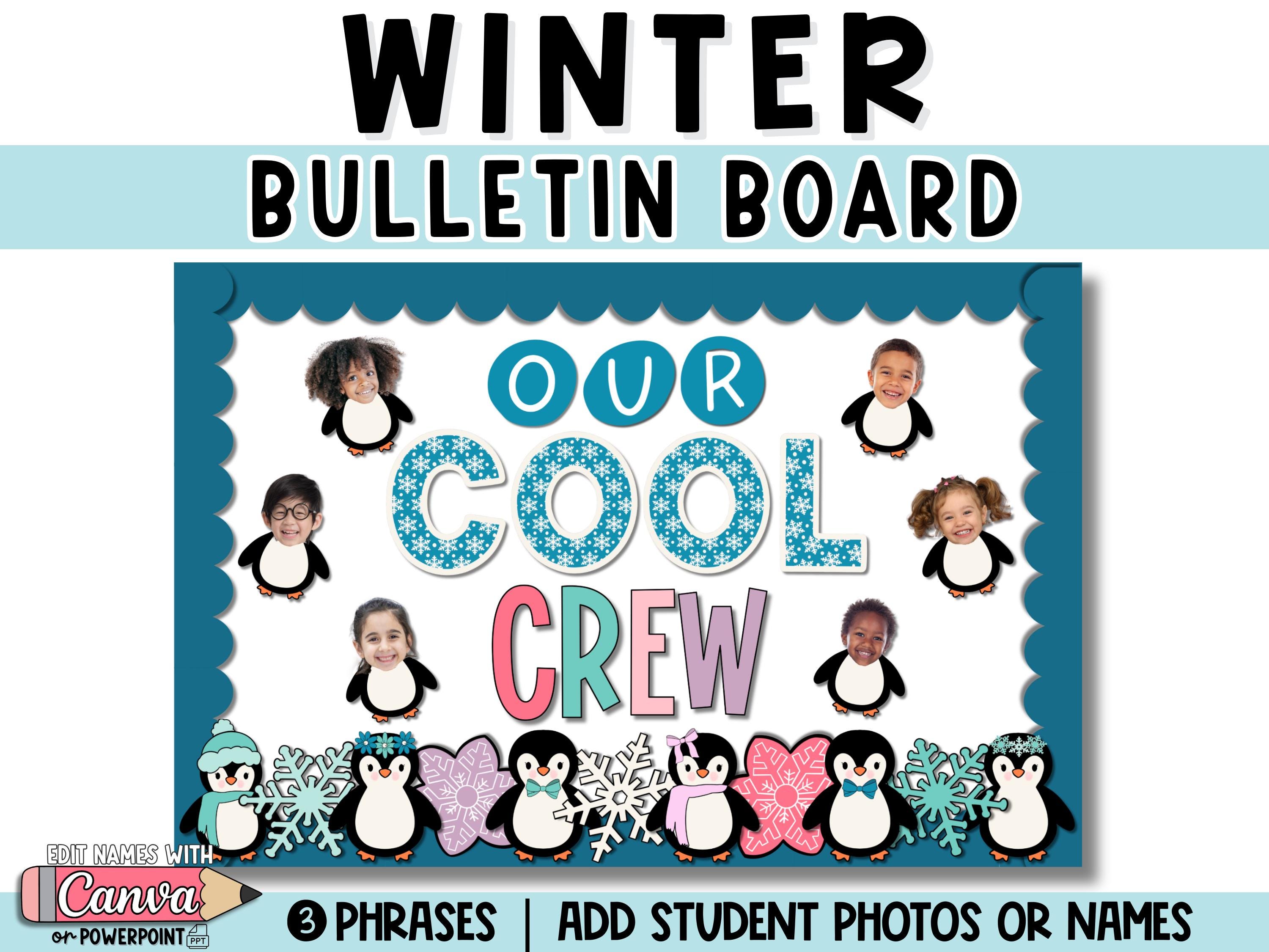 Winter Bulletin Board Kit or Classroom Door Decoration Idea ...