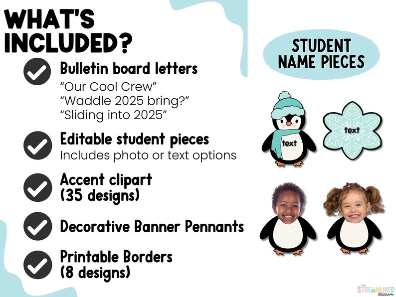 Winter Bulletin Board Kit or Classroom Door Decoration Idea ...