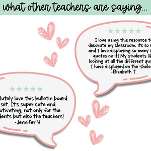 Motivational Quotes Bulletin Board Kit or Classroom Door Decor ...