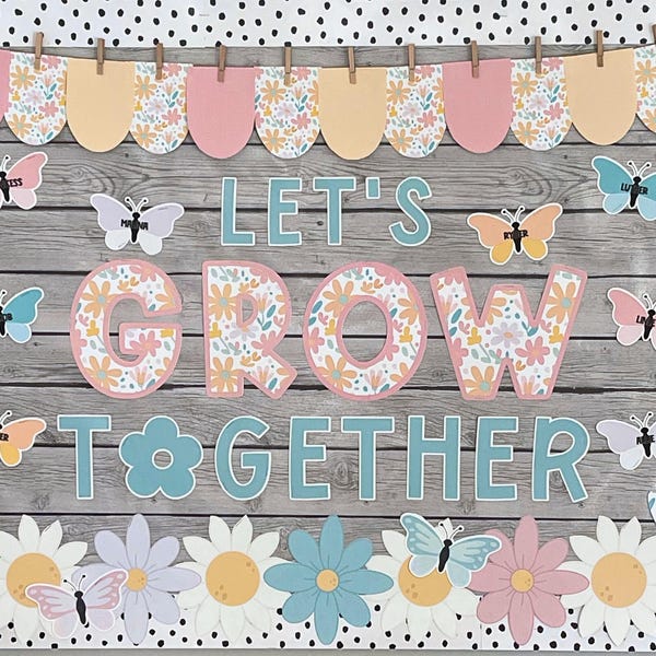 Flower Bulletin Board - Etsy