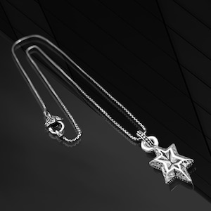 Handmade Sterling Silver Star of David Pendant Necklace: Jewish Jewelry