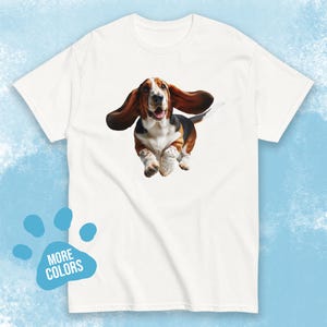 Unisex Basset Hound shirt, Dog shirt, Aesthetic t-shirt