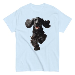Unisex Black Cocker Spaniel shirt, Cute Dog shirt, Aesthetic t-shirt