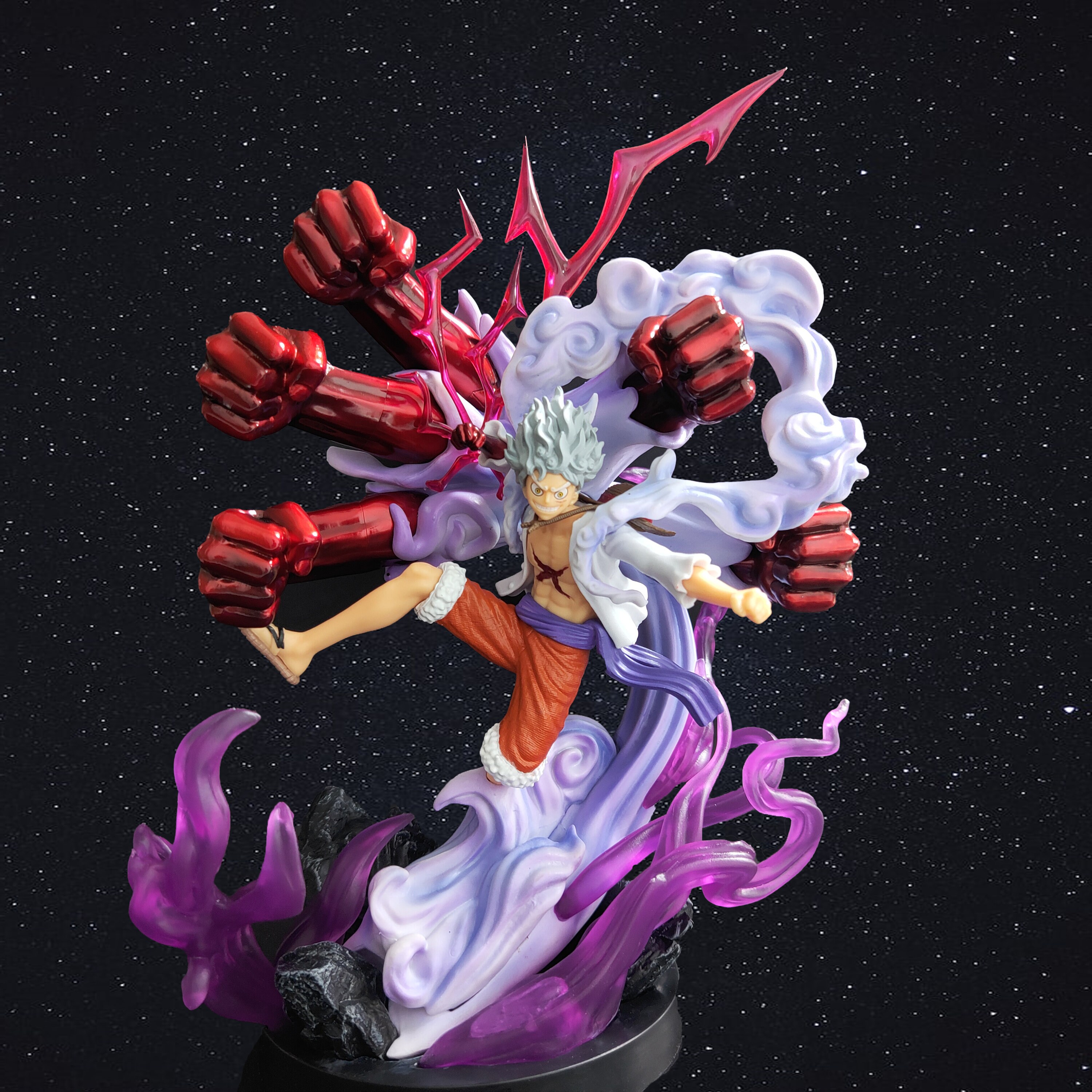 ONE PIECE FIGURINE AKUMA NO MI ROOM LIGHT MERA MERA