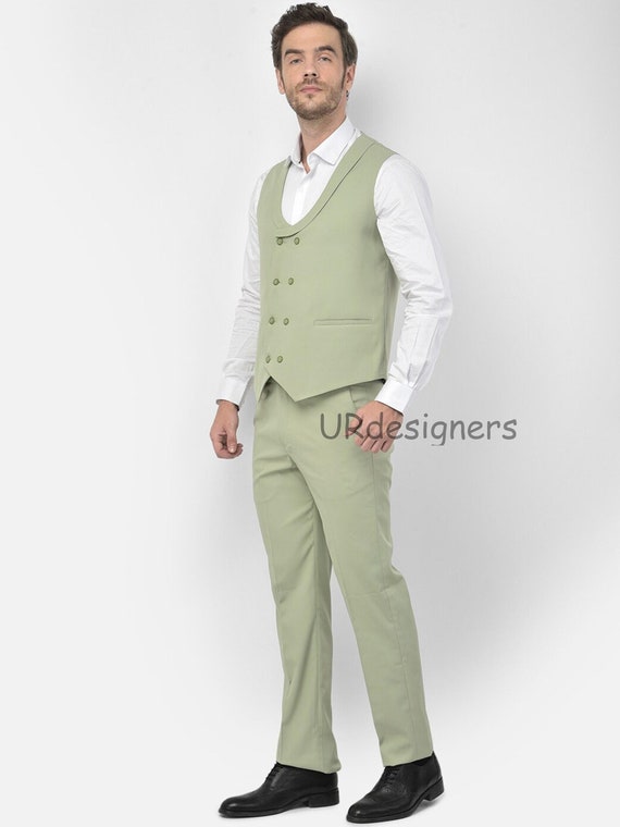 Ensemble gilet pantalon homme sale