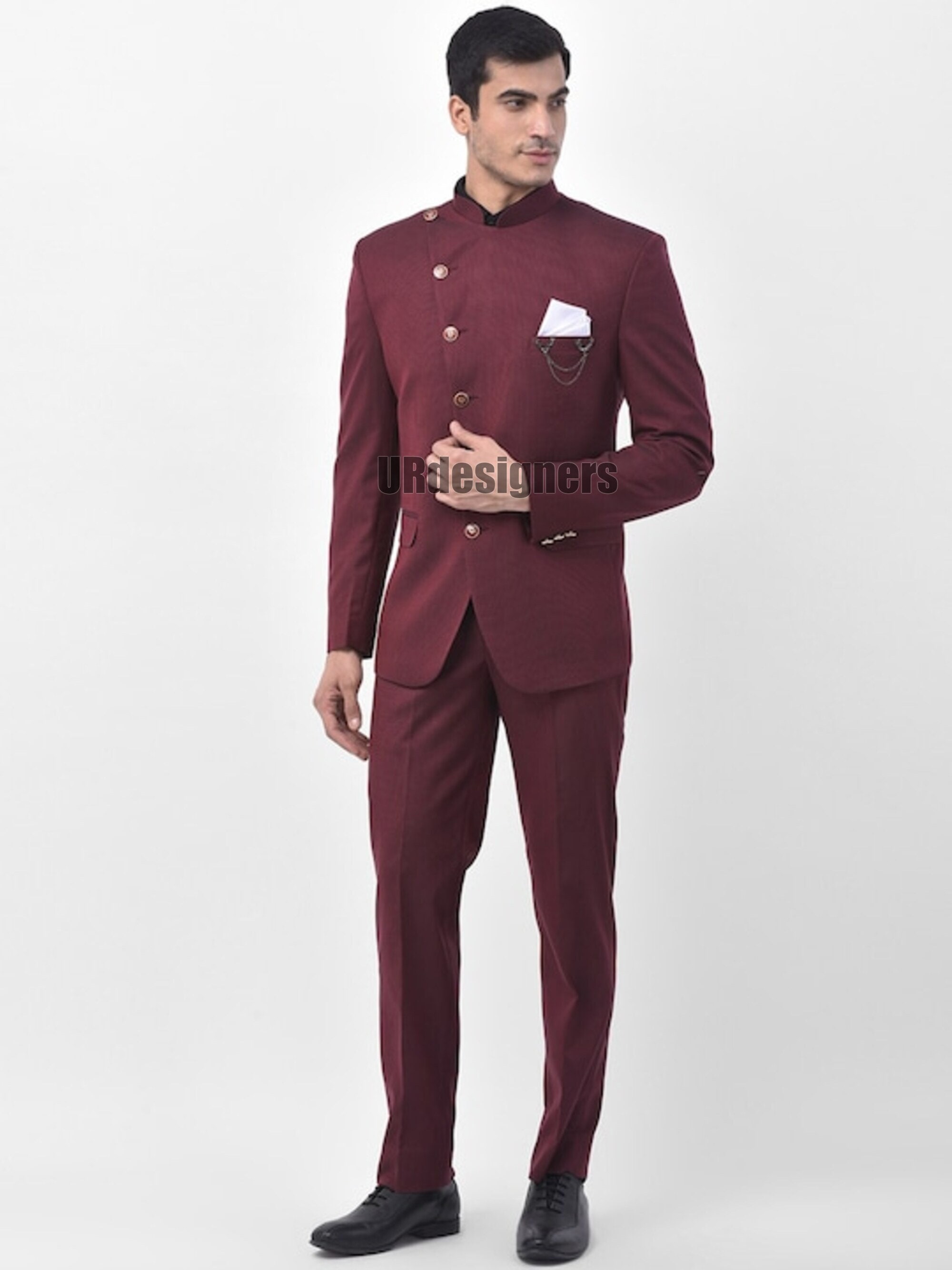 Stylish Slim Fit Maroon Prince Jodhpuri Suit With Same Color Trouser for Men for Reception Party Wedding Festivals Gifts Etsy Canada