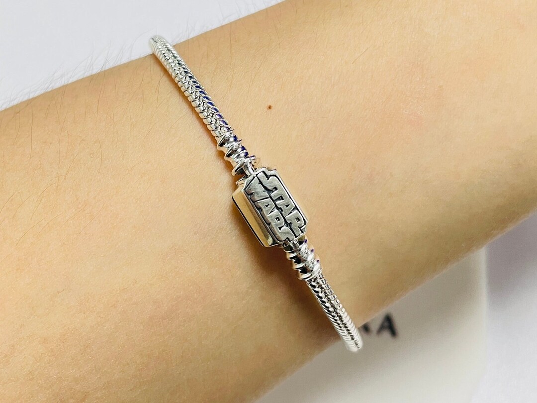 Authentic Pandora Moments Star Wars™ Snake Chain Clasp Bracelet 925