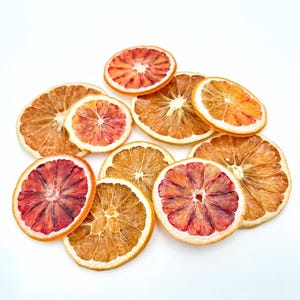 Dried Citrus Slices – Dehydrated Dry Orange, Blood Orange, Grapefruit, Tangerine, Etc for Crafts, Decor, Wax, Potpourri – 10, 20, 30 pcs