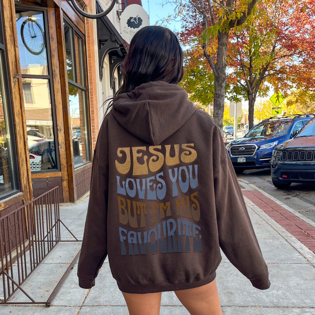 Dames God Loves You Hooded Hoodies Losse Fit Jezus Esthetische Trui Outfits Y2K Christelijke Grafische Brief Kleding Herfst Trendy Vintage Mode Land Gothic Leuke 2025 Comfort Dunne, Wit, XL Dames God Loves You Hooded Hoodies Losse Fit Jezus Esthetische Trui Outfits Y2K Christelijke Grafische Brief Kleding Herfst Trendy Vintage Mode Land Gothic Leuke 2025 Comfort Dunne, Wit, XL