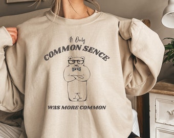 Funny Raccoon Sweatshirt: Ironic Meme Shirt, Sarcastic Y2k Top