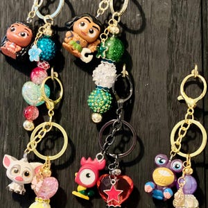 Doorables Charm Keychain: Collectible Character Keyring