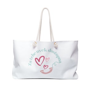 Serbian Quotes Weekender Bag