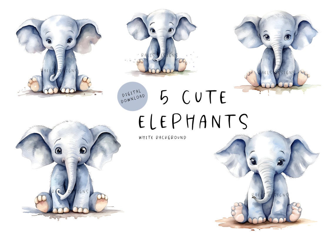 Elephant, Elephants, Elefant, Elfanten, Clipart, Animal Clipart ...