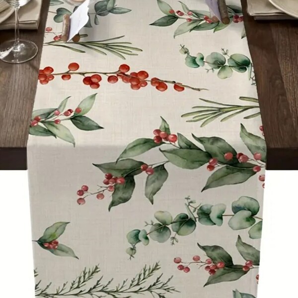Eucalyptus Table Runner Etsy