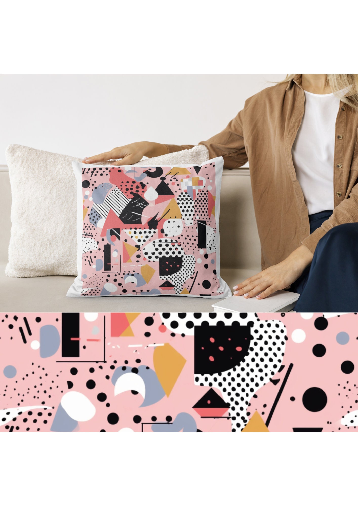 80s Fashion Digital Geometric Patterns - Etsy