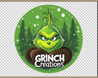 Grinchmas Blend Face  PNG Grinch Christmas Grinch Clip Art PNG Ideal for Cricut Crafting Funny Grinch  Png