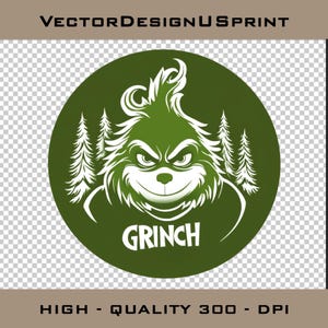 Grinchmas Blend Face  PNG Grinch Christmas Grinch Clip Art PNG Ideal for Cricut Crafting Funny Grinch  Png