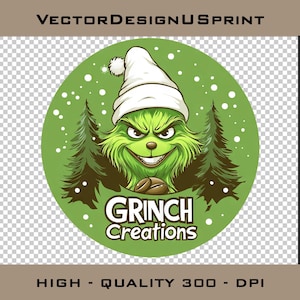 Grinchmas Blend Face  PNG Grinch Christmas Grinch Clip Art PNG Ideal for Cricut Crafting Funny Grinch  Png
