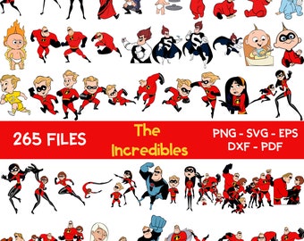 265 Archivos Los Increíbles svg, El paquete Los Increíbles, Las Increíbles clipart, Los Increíbles png, Los Increíbles svg,