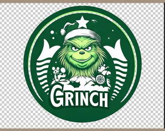 Grinchmas Blend Face  PNG Grinch Christmas Grinch Clip Art PNG Ideal for Cricut Crafting Funny Grinch  Png