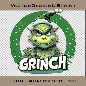 Grinchmas Blend Face  PNG Grinch Christmas Grinch Clip Art PNG Ideal for Cricut Crafting Funny Grinch  Png