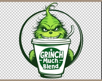 Grinchmas Blend Face  PNG Grinch Christmas Grinch Clip Art PNG Ideal for Cricut Crafting Funny Grinch  Png