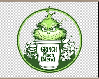 Grinchmas Blend Face  PNG Grinch Christmas Grinch Clip Art PNG Ideal for Cricut Crafting Funny Grinch  Png