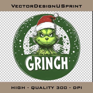 Grinchmas Blend Face  PNG Grinch Christmas Grinch Clip Art PNG Ideal for Cricut Crafting Funny Grinch  Png