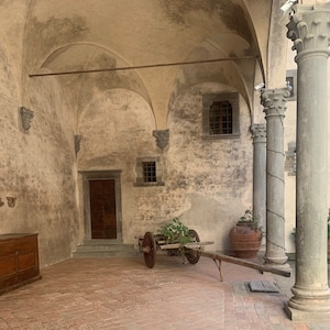 8 by 10 print of Tuscan portico