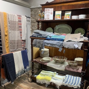 Wydruk 8 na 10 Cortona Linen Shop Tuscany