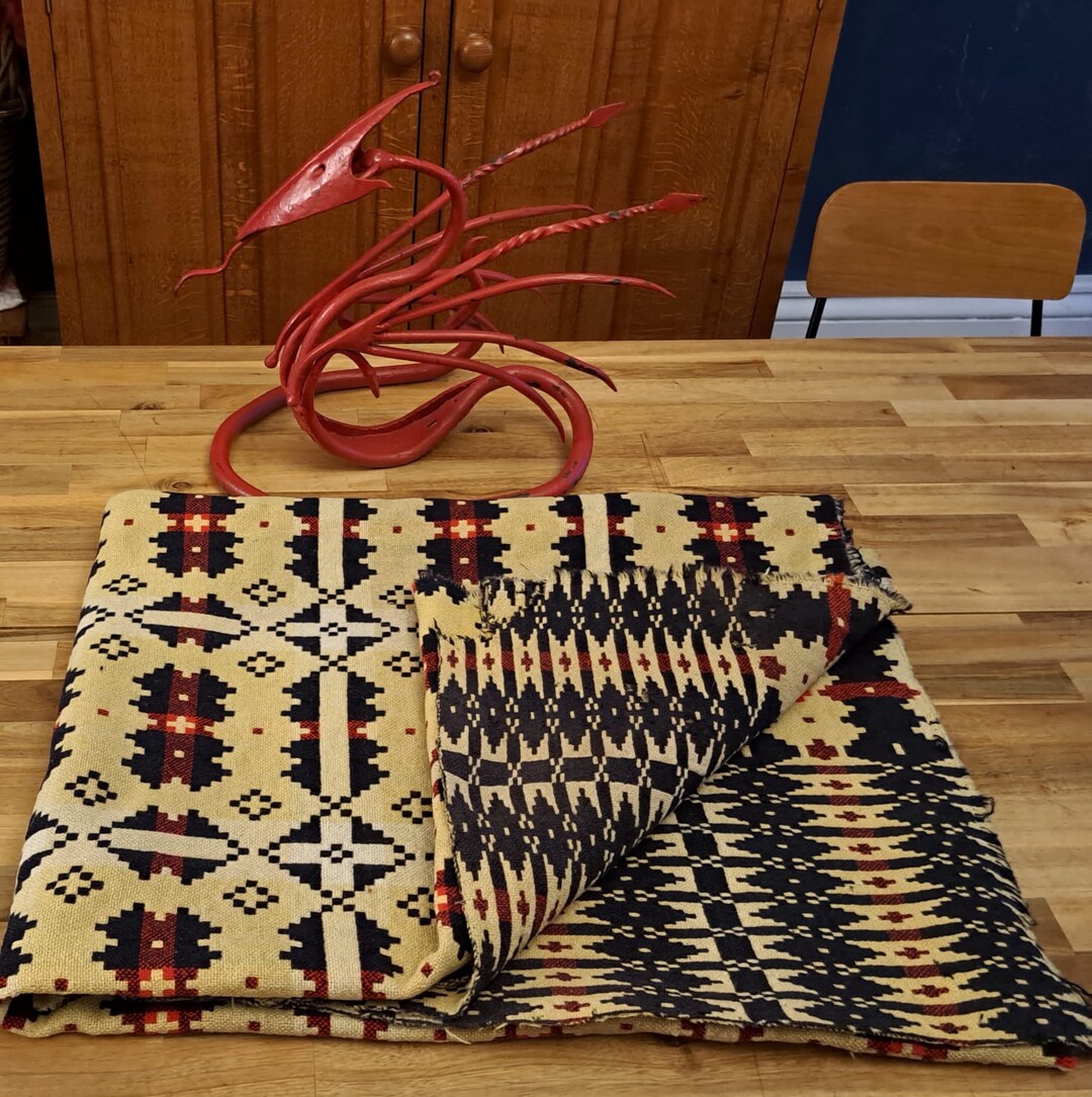 Welsh Wool Blanket/quilt Etsy UK