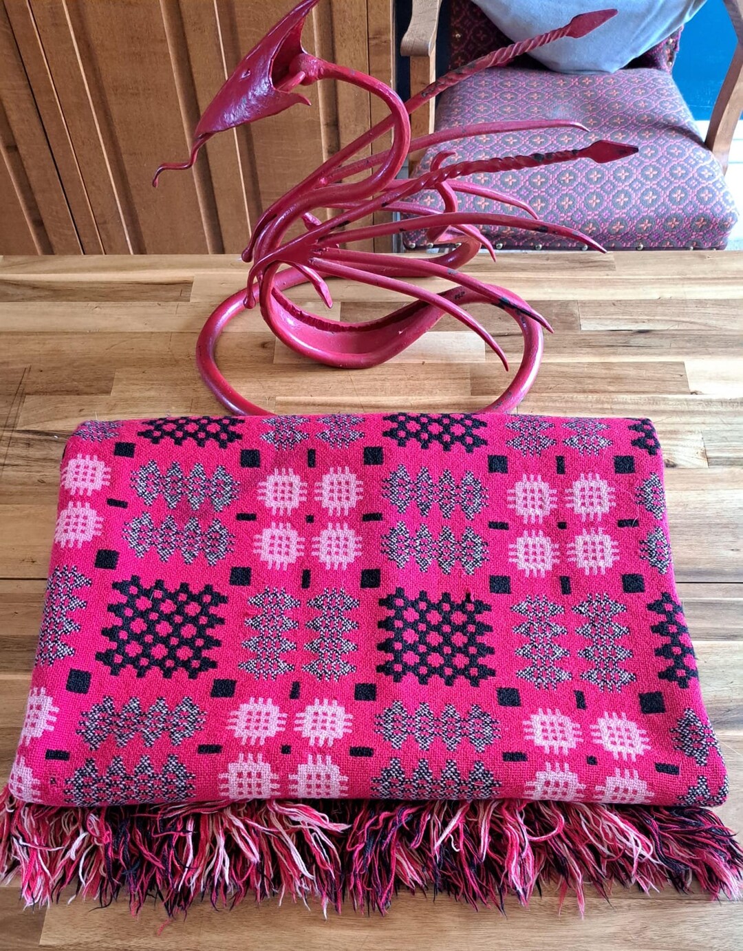 Welsh Wool Blanket/quilt Etsy UK