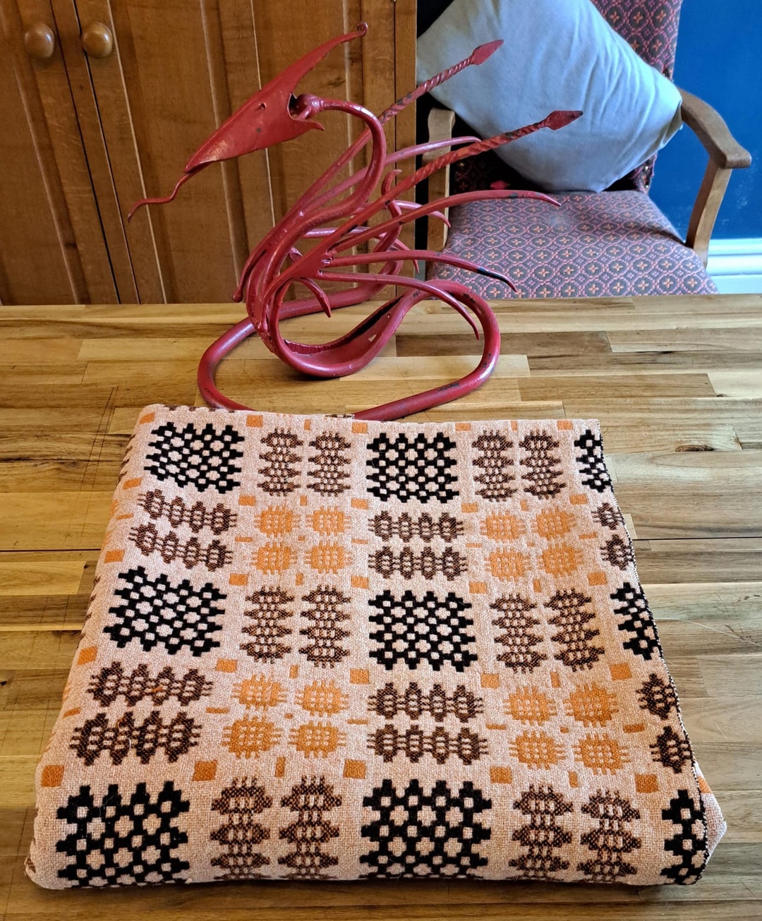 Welsh Wool Blanket Etsy UK